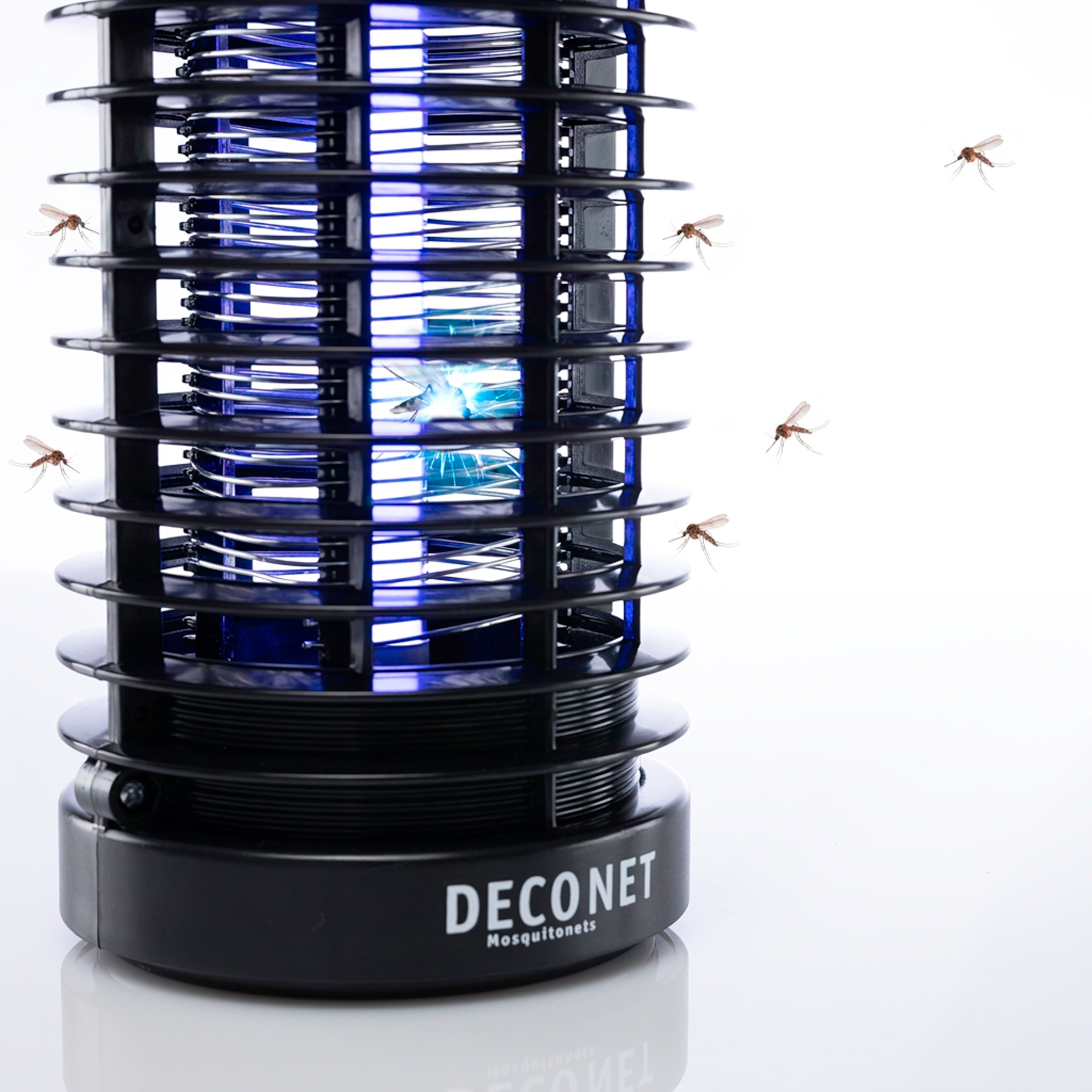 Deconet Elektrische insectenlamp LED 3Watt UV licht - Bereik 15 m² - Muggen- en vliegenlamp - Afbeelding 6
