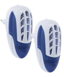 Deconet Elektrische insectenstekker set van 2 LED 3x 0,5Watt UV licht - Bereik 10 m²