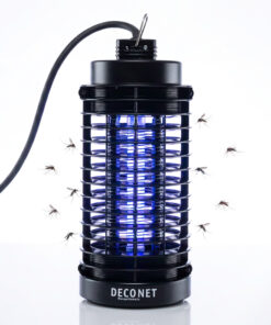 Deconet Elektrische insectenlamp LED 3Watt UV licht - Bereik 15 m² - Muggen- en vliegenlamp