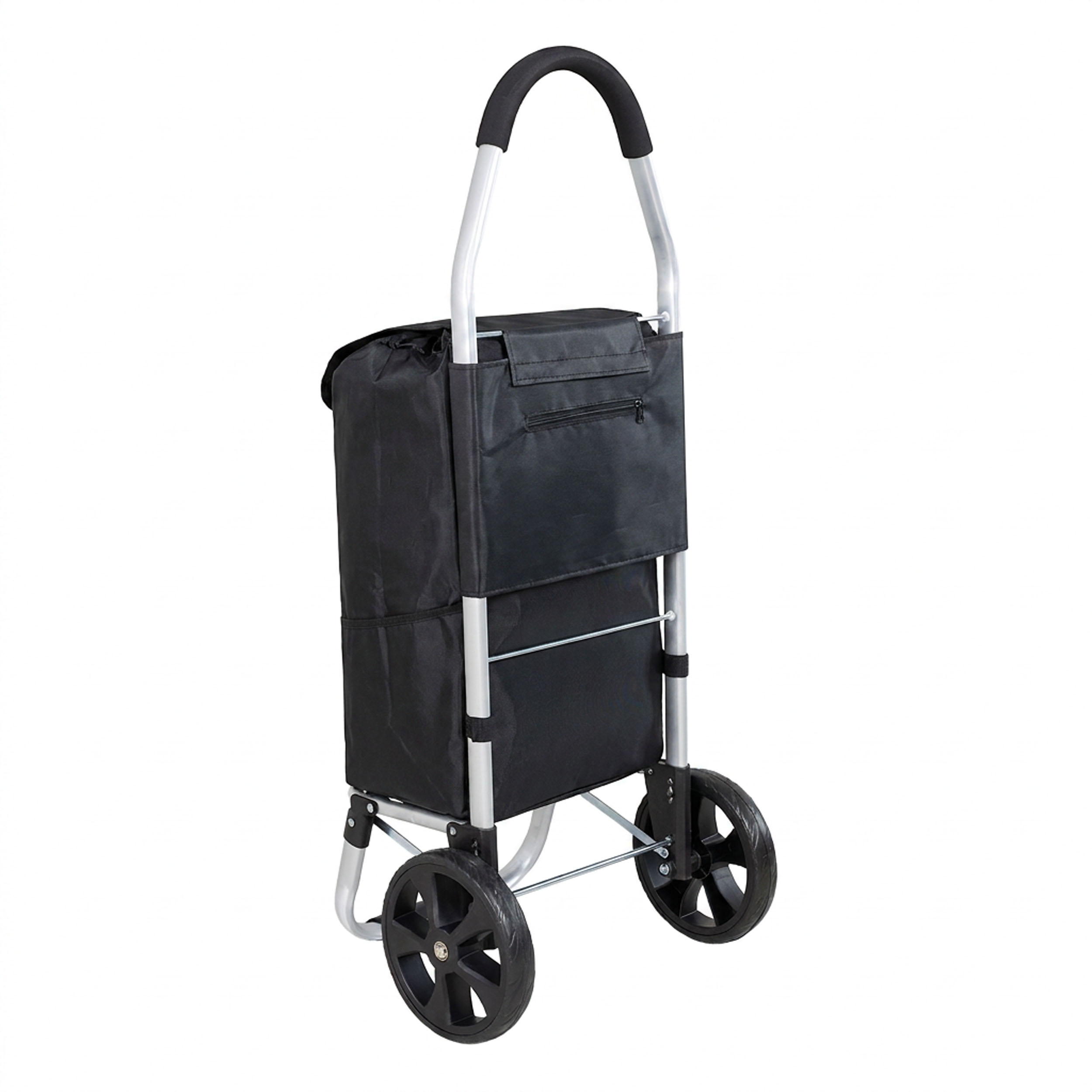 Travelnet Boodschappenwagen 40L, inklapbaar, aluminium Frame, met Wielen - Afbeelding 9