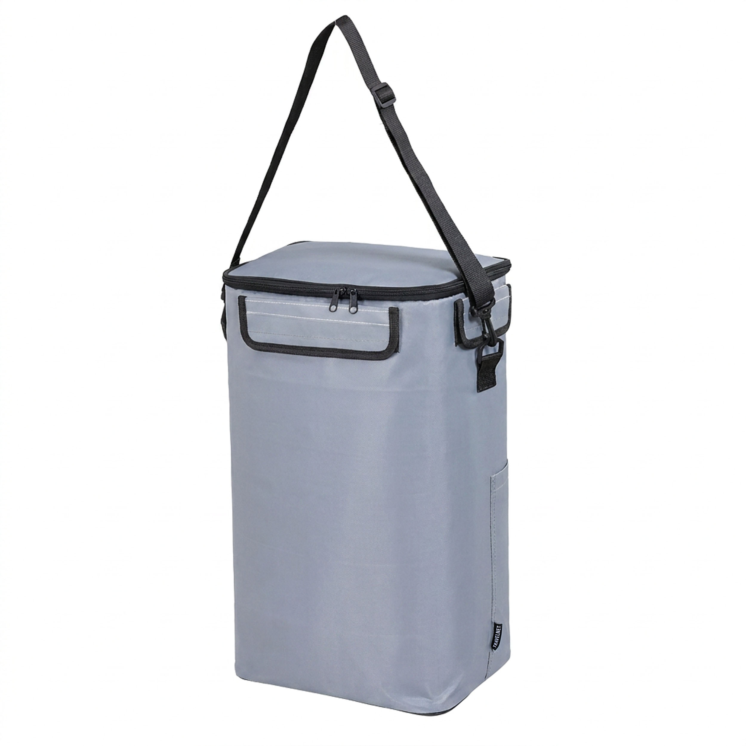 Travelnet Boodschappenwagen 40L, met koelvakje, inklapbaar, aluminium frame - Afbeelding 8