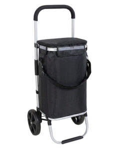 Travelnet Boodschappenwagen 40L, met koelvakje, inklapbaar, aluminium frame