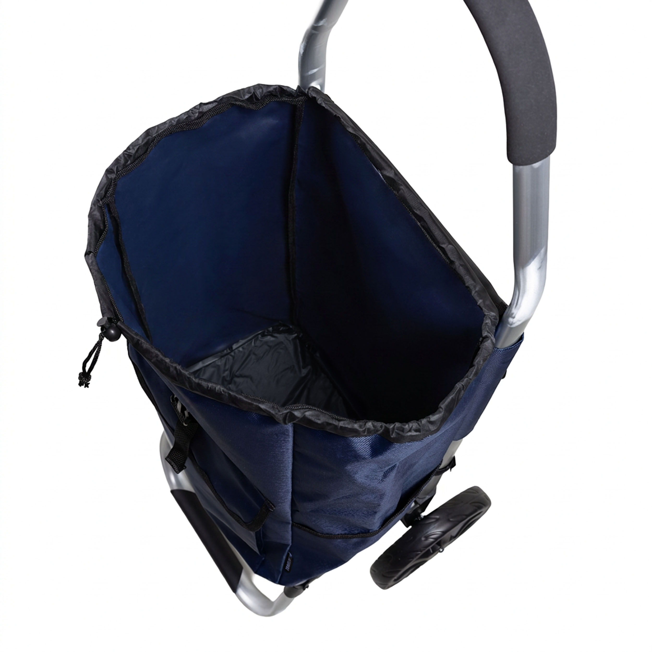 Travelnet Boodschappenwagen 40L, inklapbaar, aluminium frame, met wielen - Afbeelding 8