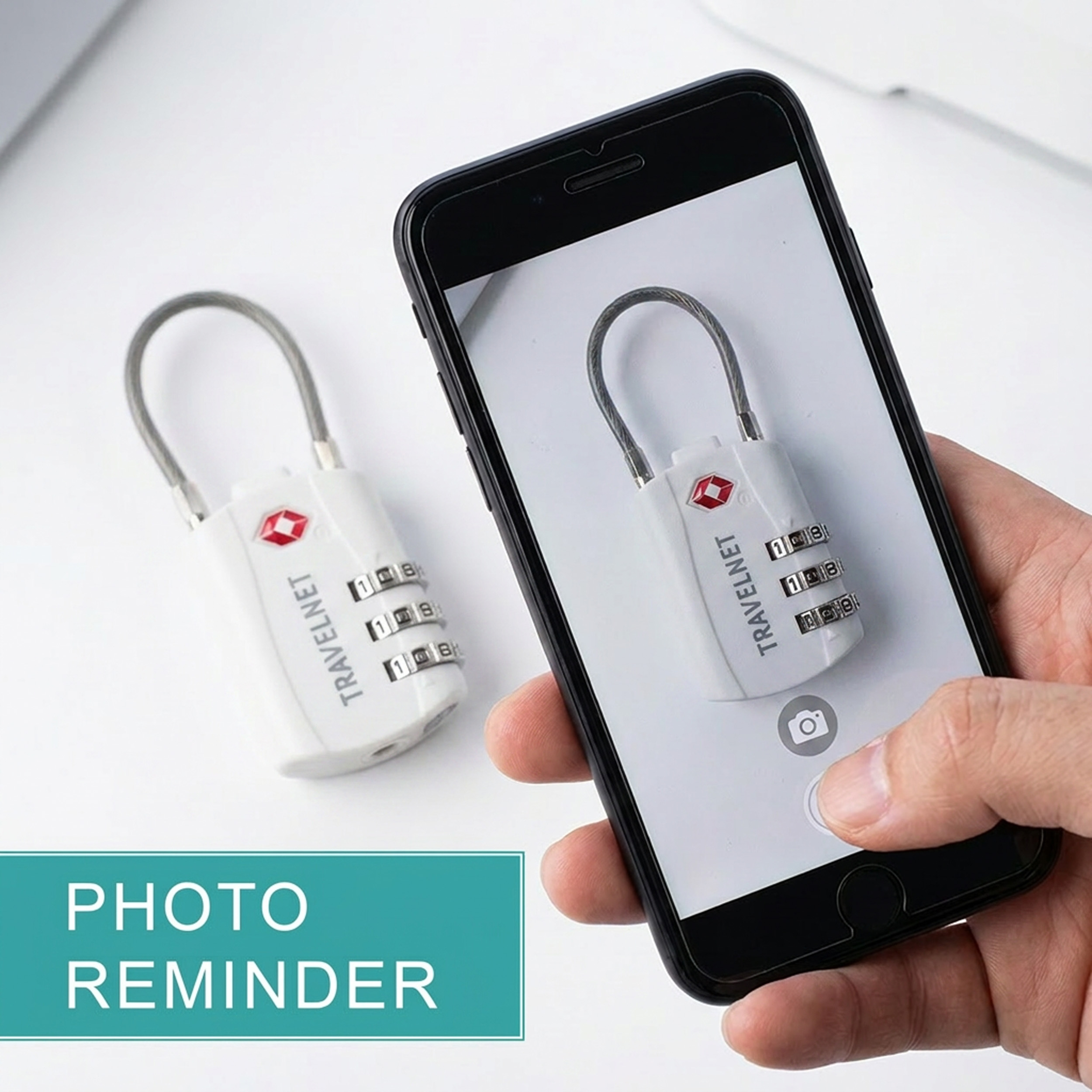 Travelnet TSA Reisslot met Cijfercode Set van 4 - Afbeelding 8