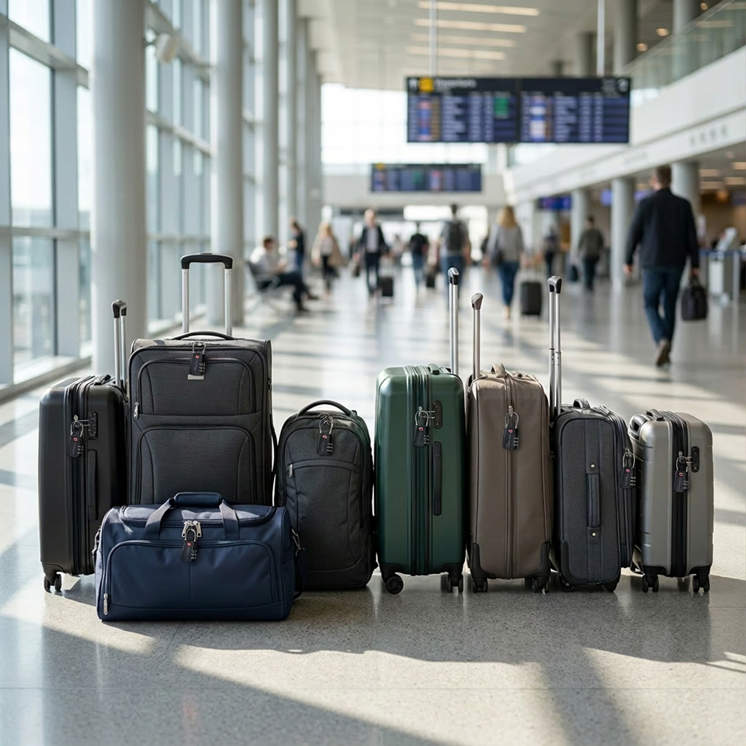Travelnet TSA Reisslot met Cijfercode Set van 8 - Afbeelding 8