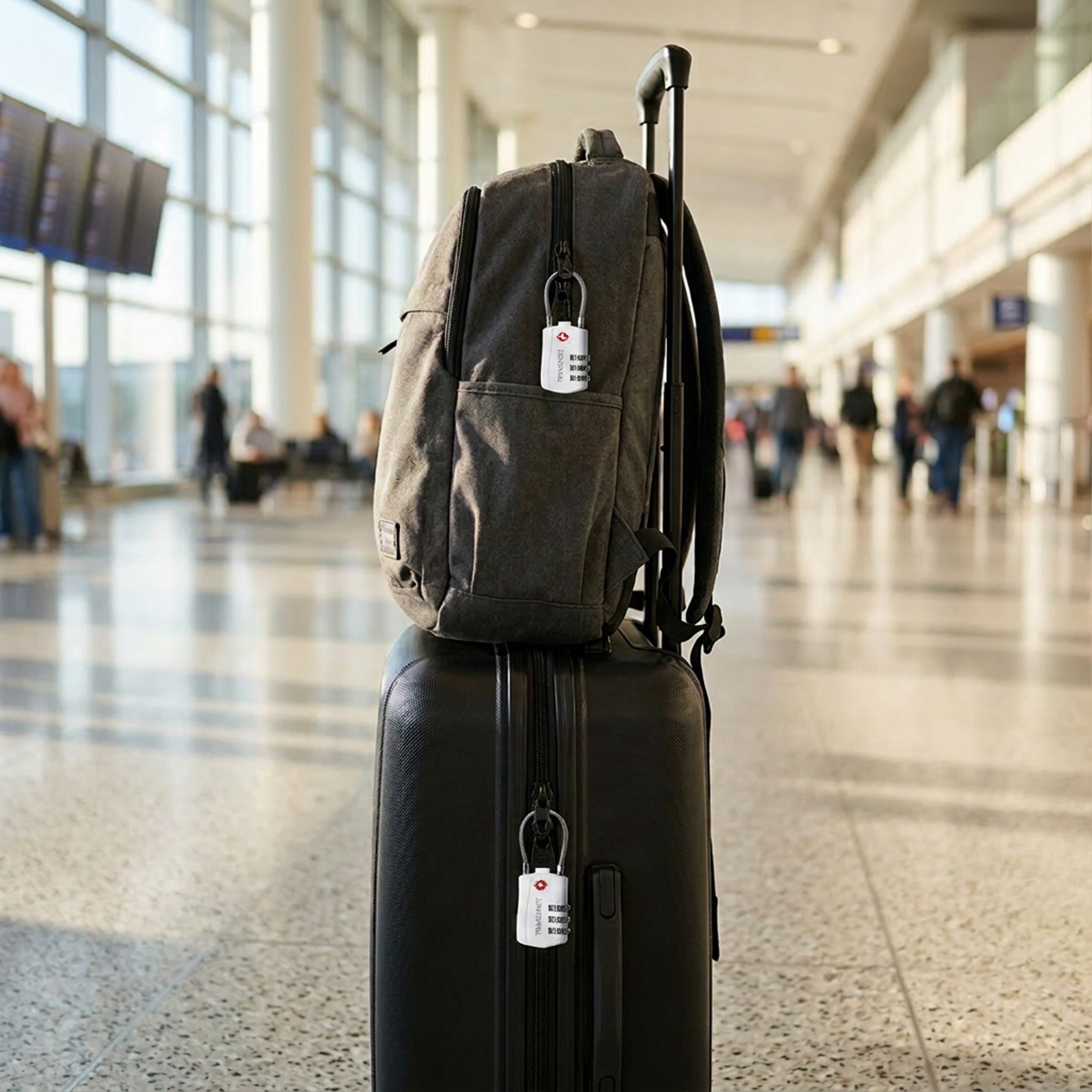 Travelnet TSA Reisslot met Cijfercode Set van 2 - Afbeelding 4
