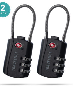 Travelnet TSA Reisslot met Cijfercode Set van 2