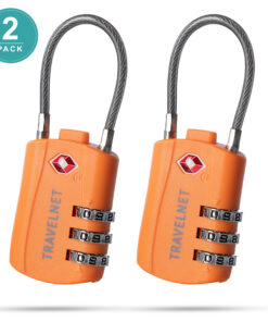 Travelnet TSA Reisslot met Cijfercode Set van 2