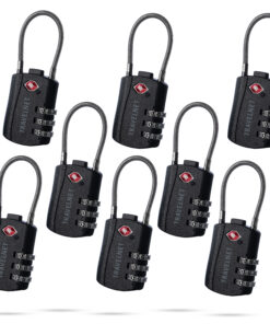 Travelnet TSA Reisslot met Cijfercode Set van 8 - Afbeelding 7