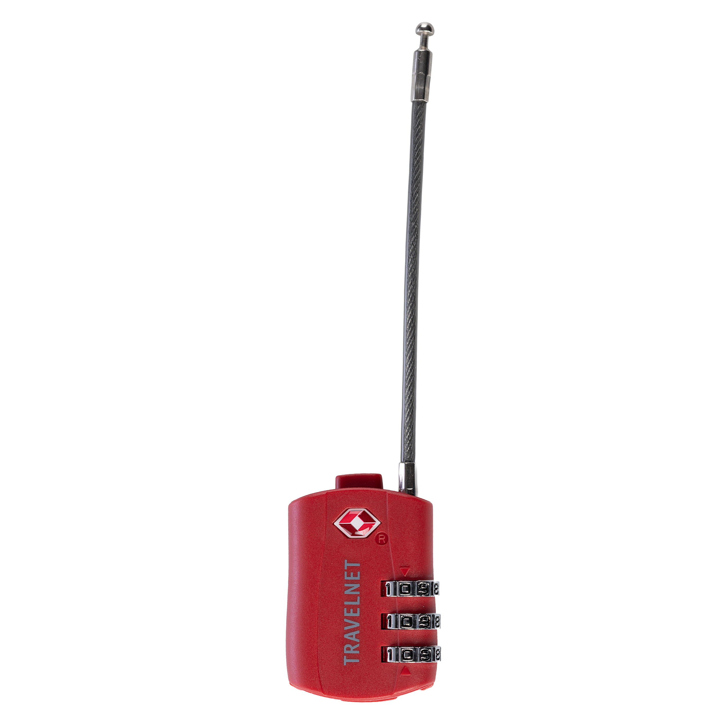 Travelnet TSA Reisslot met Cijfercode Set van 4 - Afbeelding 8
