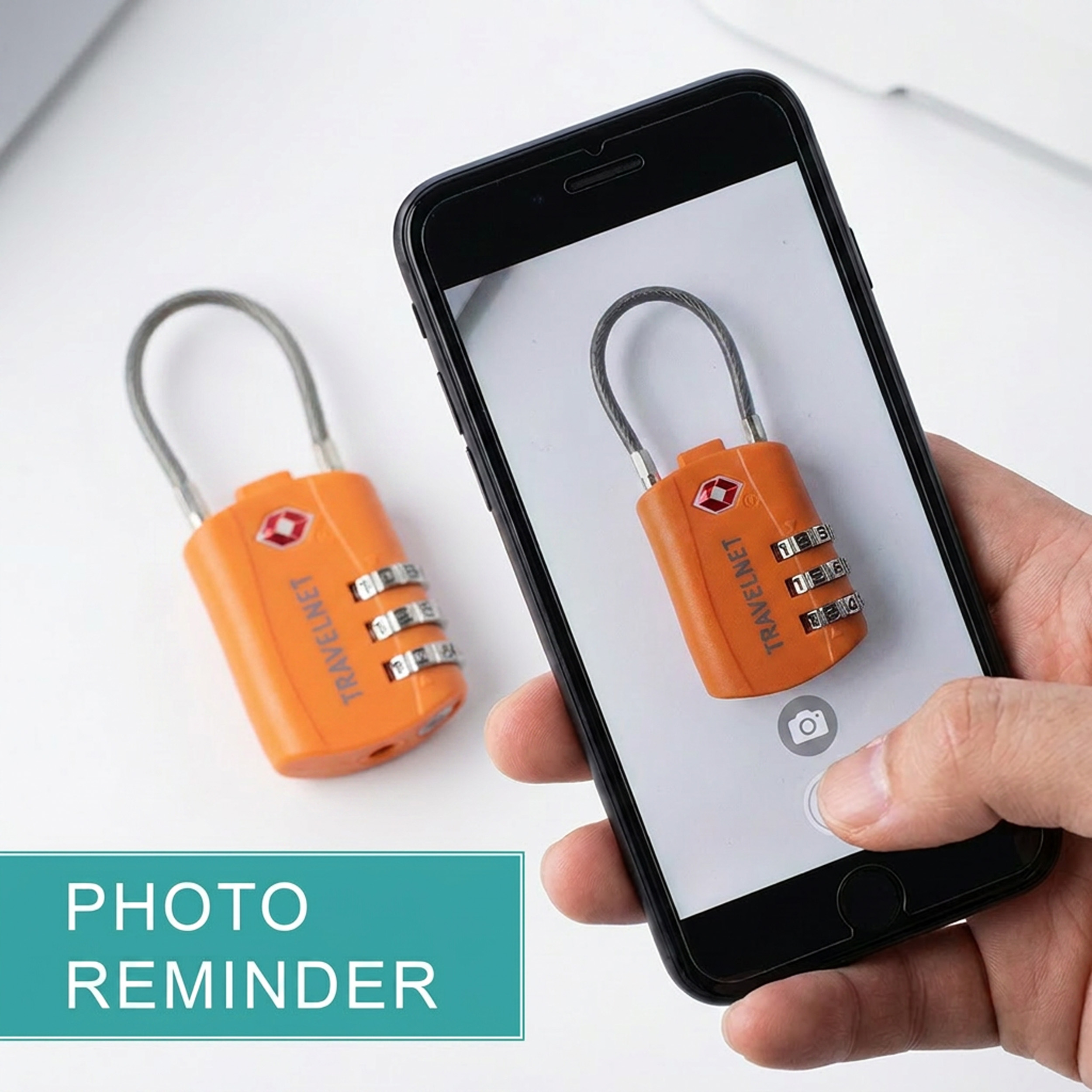 Travelnet TSA Reisslot met Cijfercode Set van 4 - Afbeelding 10