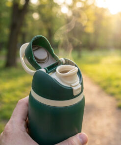 Alternative view of Travelnet Thermofles 950 ml – Dubbelwandig RVS