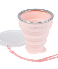 Travelnet Fun Family Opvouwbare Siliconen Bekerset - Set van 4 - Afbeelding 5