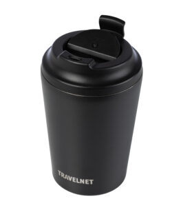 Travelnet thermosbeker – koffiebeker voor onderweg – reisbeker voor koffie en thee – 350 ml – roestvrij staal