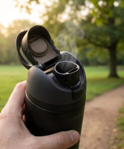 Alternative view of Travelnet Thermofles 550 ml – Dubbelwandig RVS
