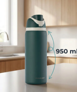 Travelnet Thermofles 950 ml – Dubbelwandig RVS - Afbeelding 4