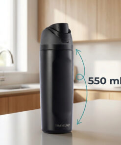 Travelnet Thermofles 550 ml – Dubbelwandig RVS - Afbeelding 4
