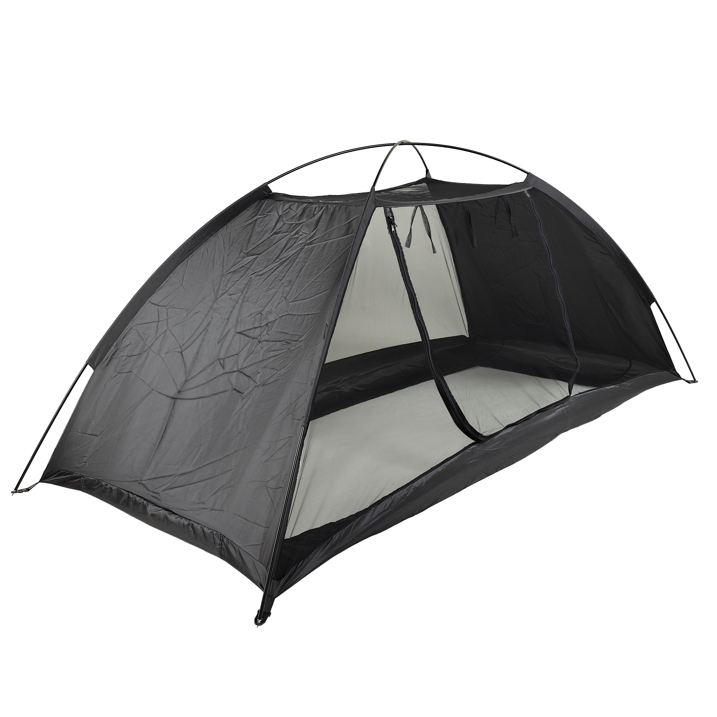 Travelnet klamboetent Alufix geïmpregneerd- L200x B100x H100cm 1pers - Afbeelding 4